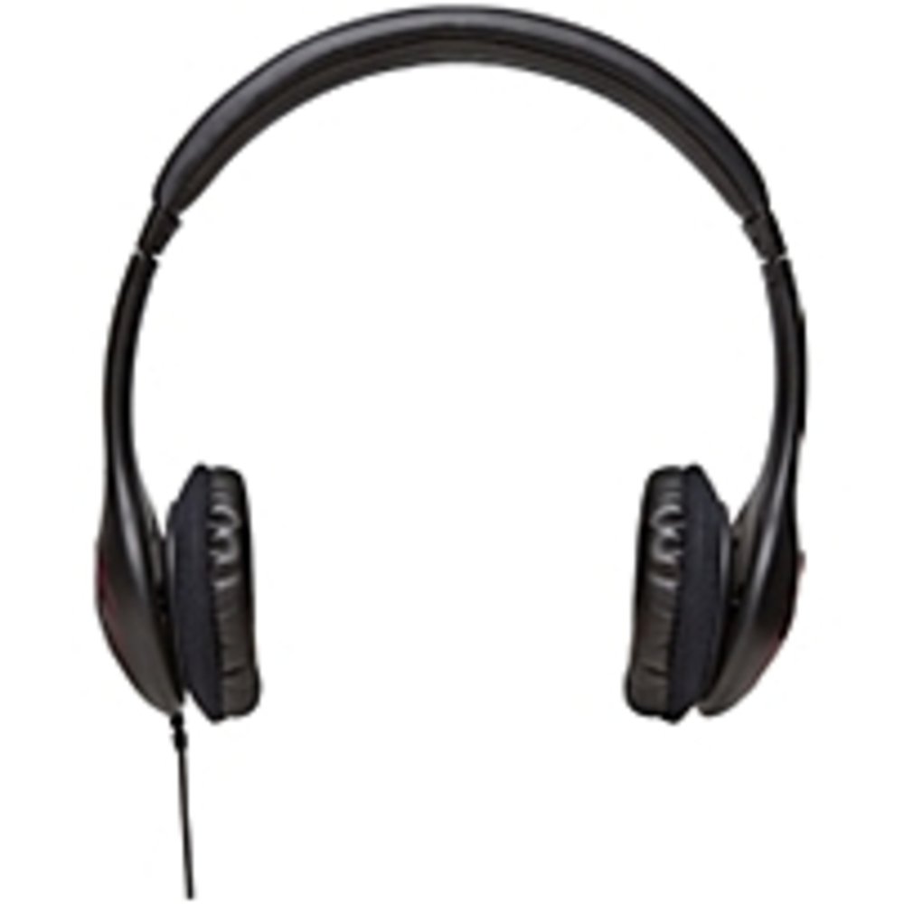 V7 HA510-2NP Headset with Volume Control - Over-the-head - Stereo - Mini-phone - Black