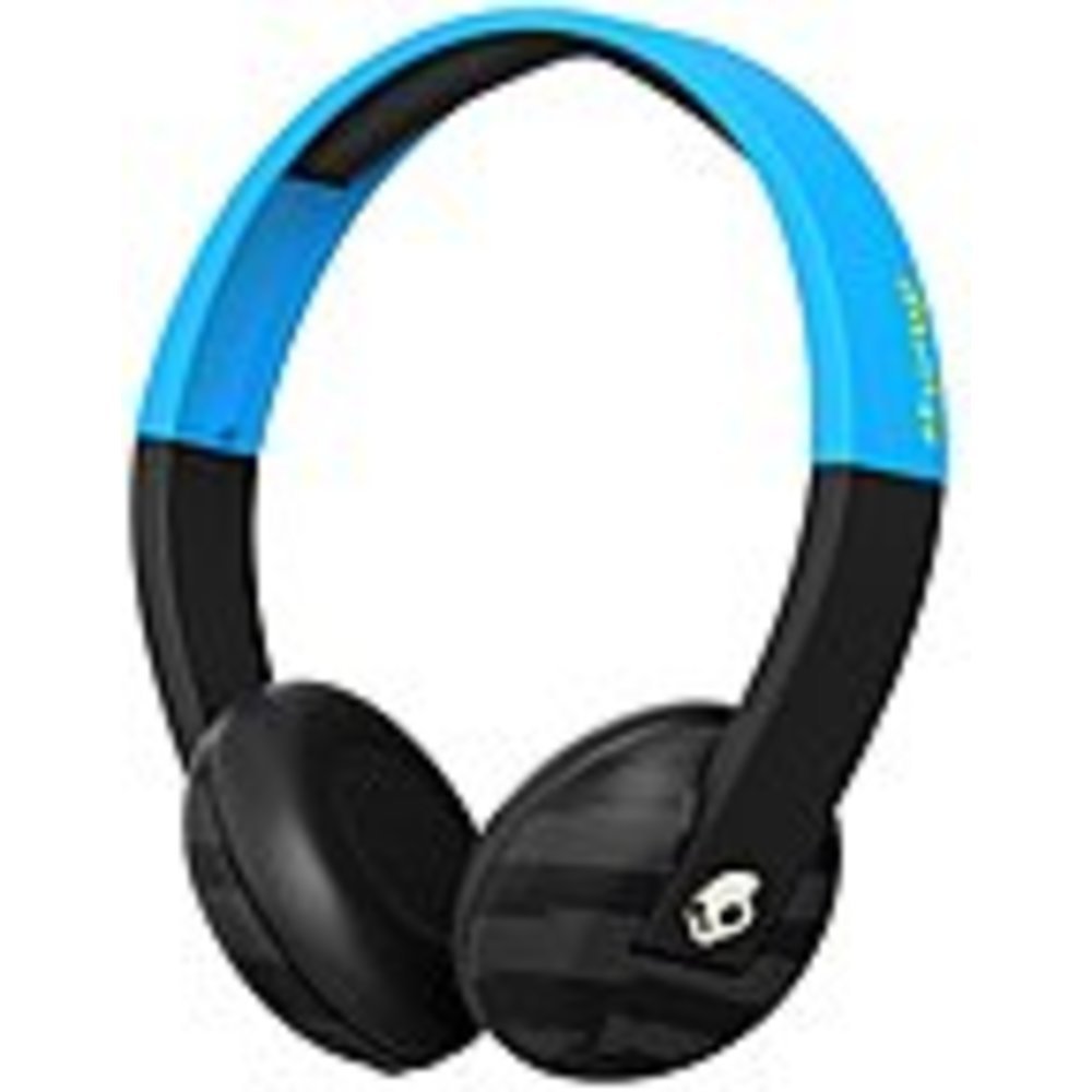 Skullcandy Uproar S5URHW-514 Wireless Headset - Stereo - Black, Blue, Gray - Over-the-head - Binaural - Bluetooth