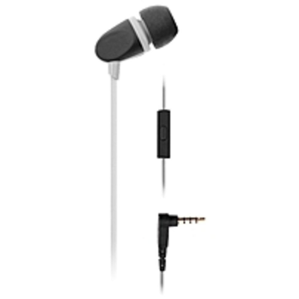 Ecko Unltd. Pinch Earbuds (White) - Stereo - White - Mini-phone - Wired - 16 Ohm - 20 Hz - 20 kHz - Earbud - Binaural - In-ear - 3.94 ft Cable