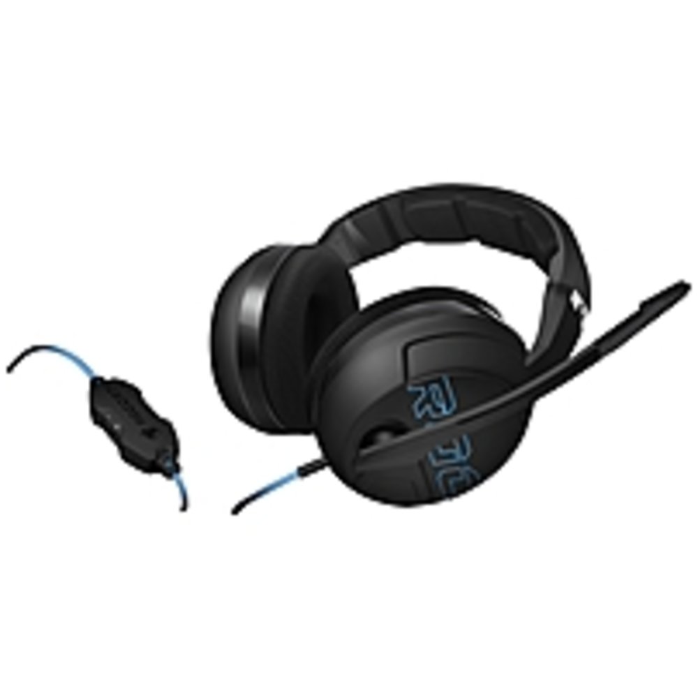 Roccat Kave XTD Headset - Stereo - Mini-phone - Wired - 32 Ohm - 20 Hz - 20 kHz - Over-the-head - Binaural - Circumaural - 8.20 ft Cable