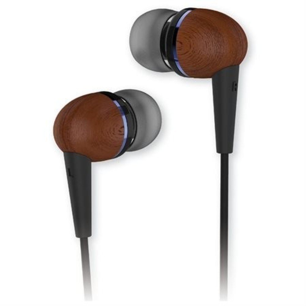 Blaupunkt BPA-595 Hi-Fi Personal Audio In-Ear Headphones Wood