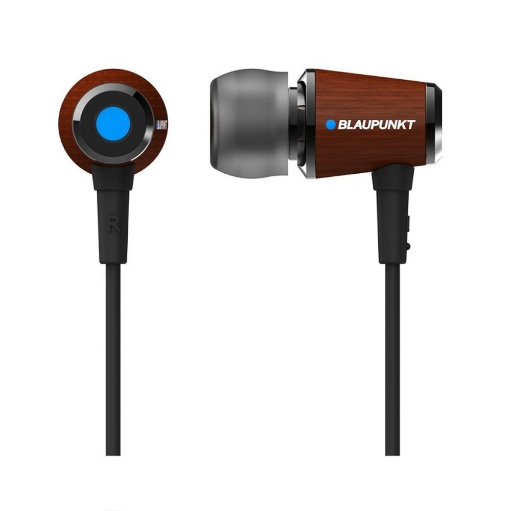 Blaupunkt BPA-895 Studio Sound Performance In-Ear Headphones Wood