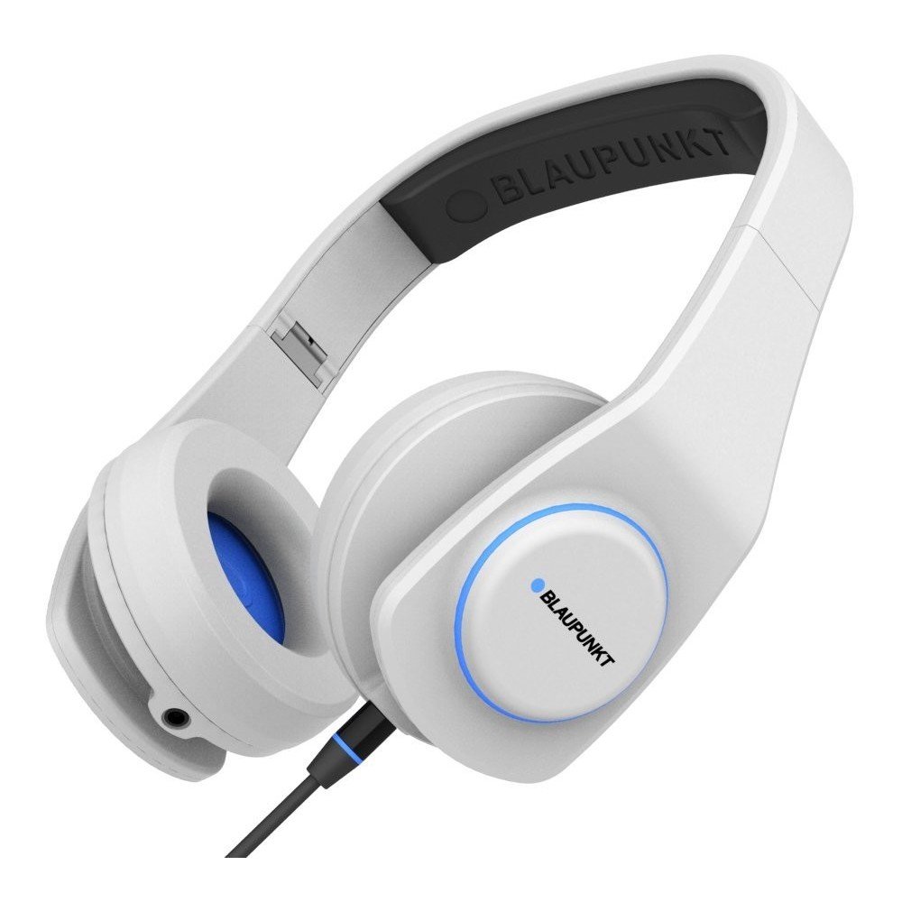 Blaupunkt BPA-505A Style Series On-Ear Headphones With MIC White