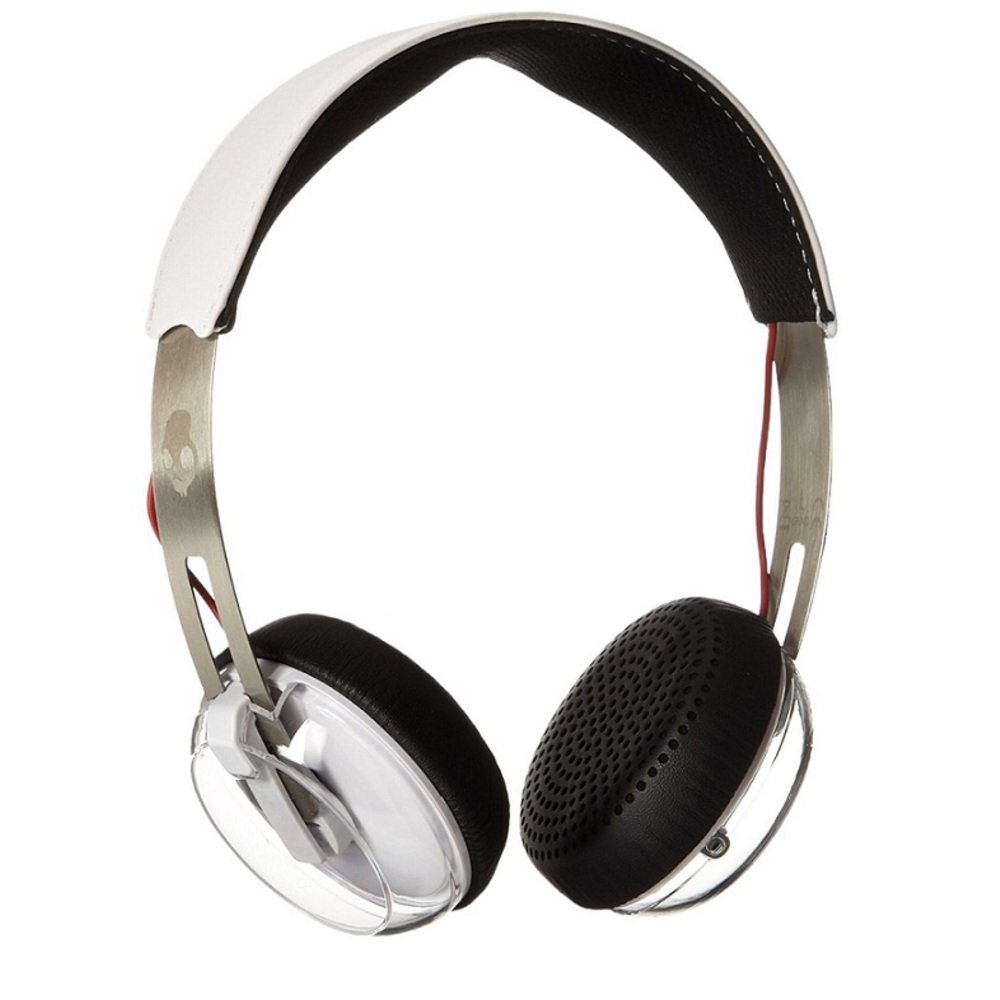 Skullcandy Grind On-Ear Headphones With Built-In MIC and Remote White S5GRHT-472