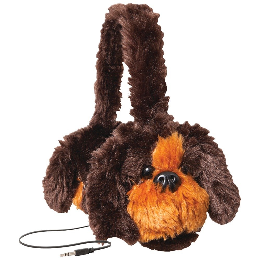 RETRAK ETAUDFDOG Retractable Animalz Headphones (Dog)
