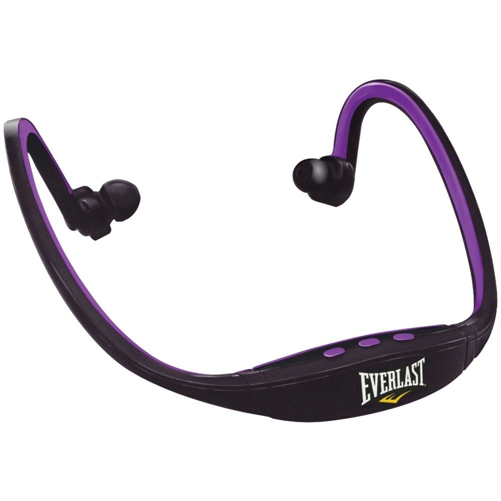 EVERLAST EV6830 Head Rock Bluetooth(R) Headphones with Microphone (Purple)