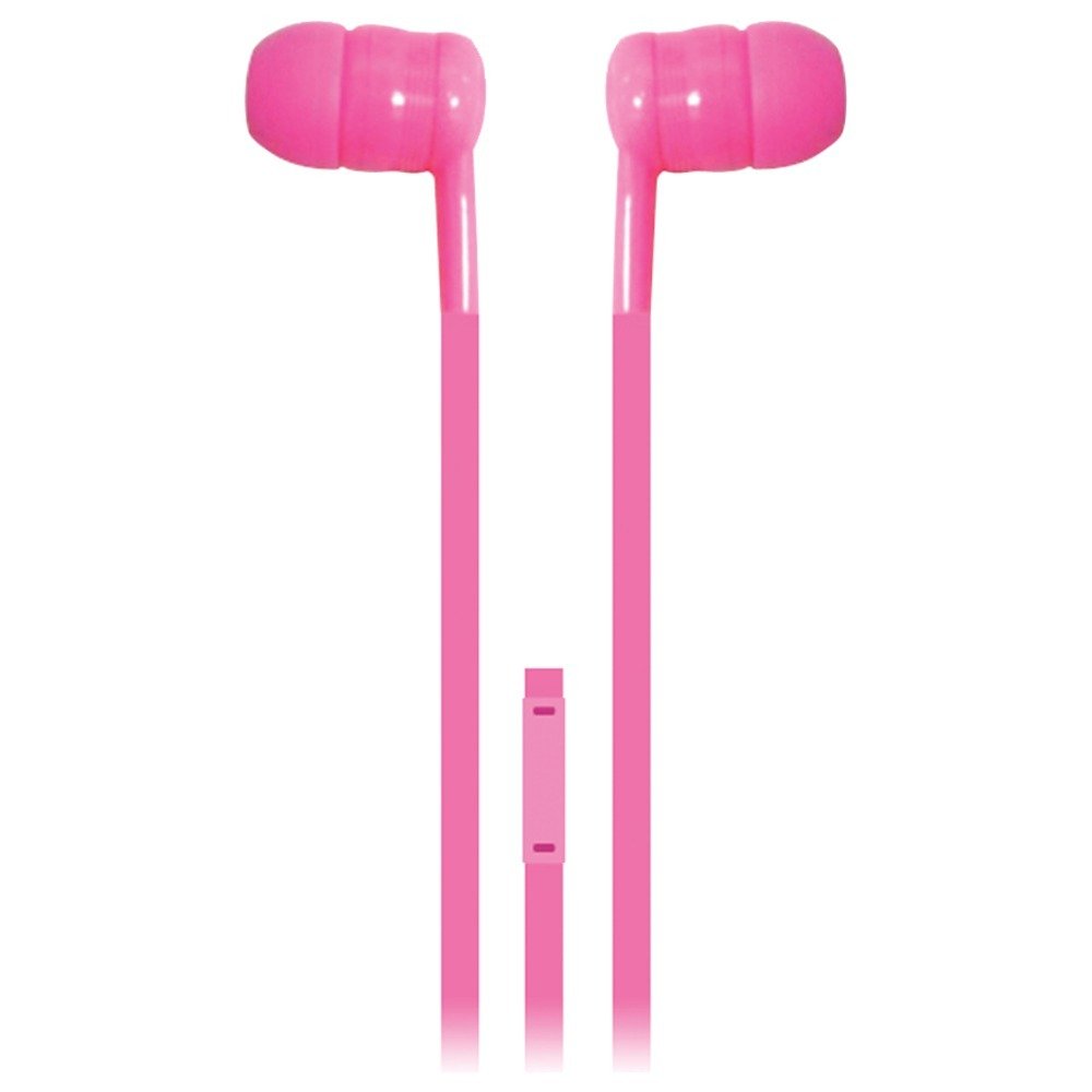 IESSENTIALS IE-BUDF2-PK Earbuds with Microphone (Pink)