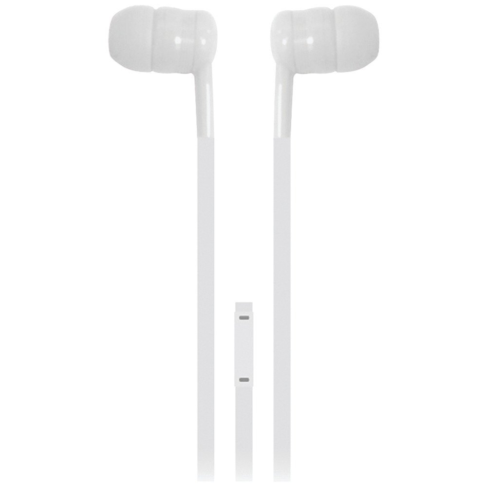 IESSENTIALS IE-BUDF2-WT Earbuds with Microphone (White)
