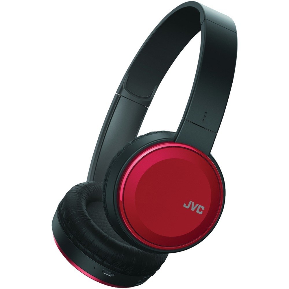 JVC HAS190BTR Colorful Bluetooth(R) Headphones (Red)