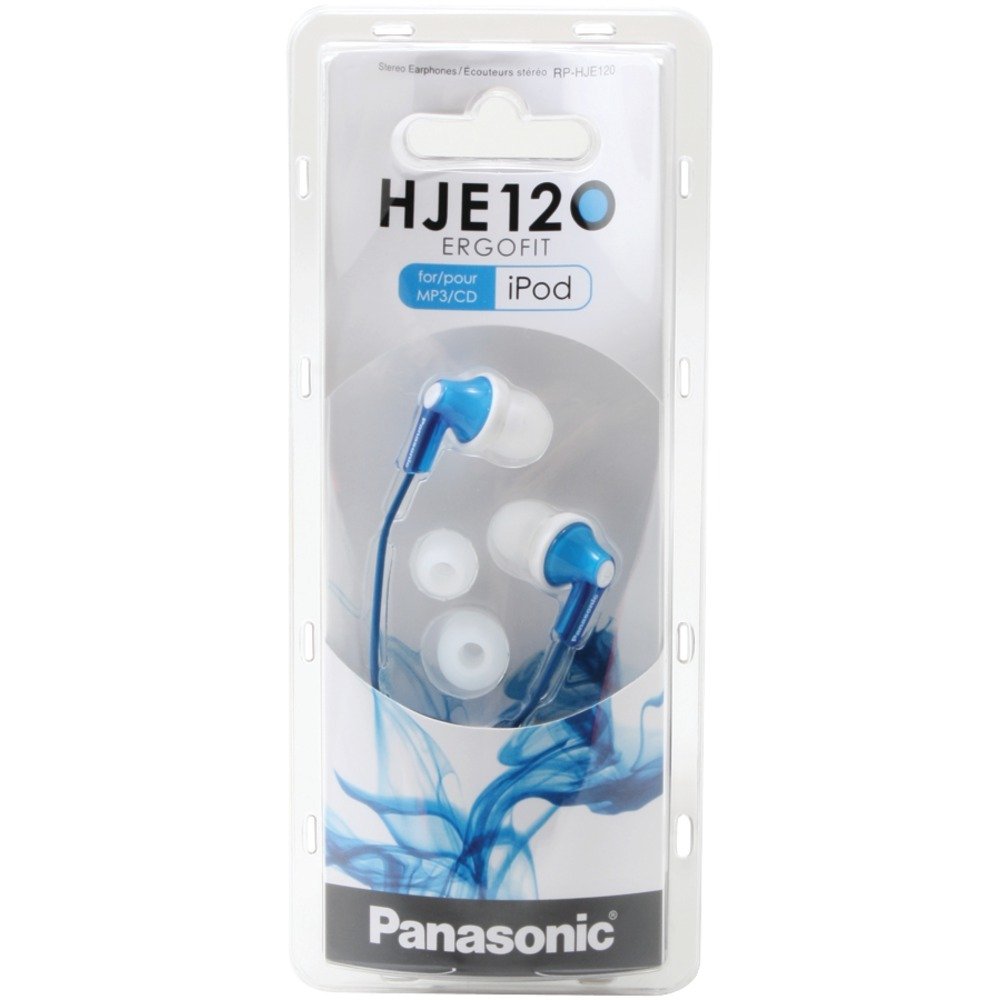 PANASONIC RP-HJE120-A HJE120 Earbuds (Blue)