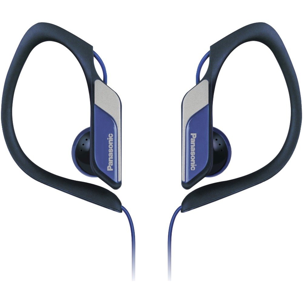 PANASONIC RP-HS34M-A HS34 Sport Headphones with Microphone (Blue)