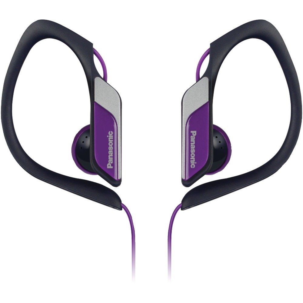 PANASONIC RP-HS34-V Sweat-Resistant Sports Earbuds (Purple)