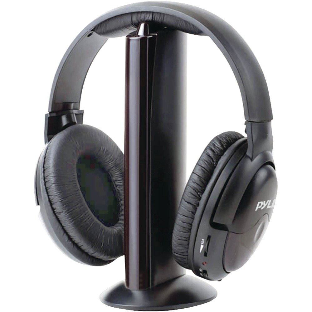 PYLE PHPW5 Professional 5-in-1 Wireless Headphone System with Microphone