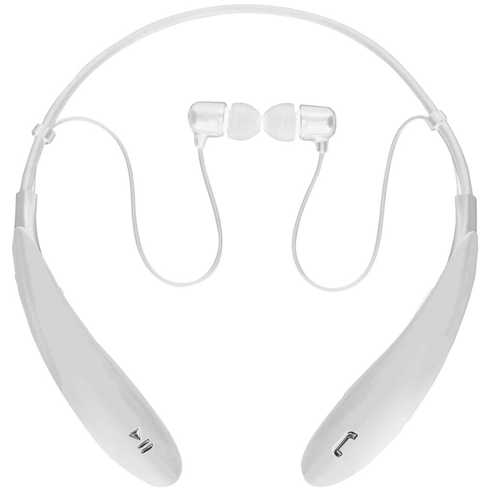 Supersonic IQ-127BT WHITE IQ-127 Bluetooth(R) Headphones with Microphone (White)