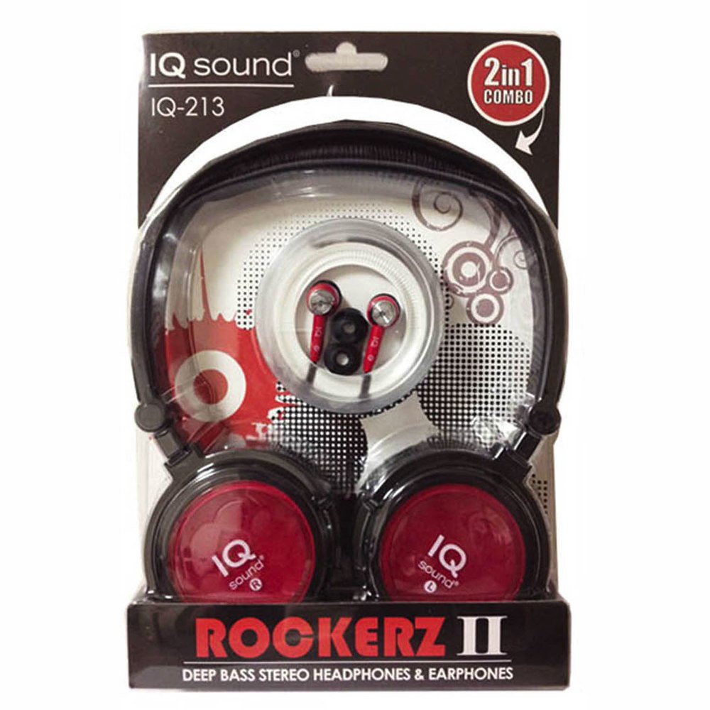 Supersonic Rockerz II 2 In 1 Deep Bass Stereo Headphones And Earphones